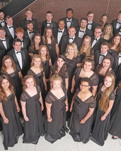 The University Choir will be joined by over 200 alumni and three high school choirs